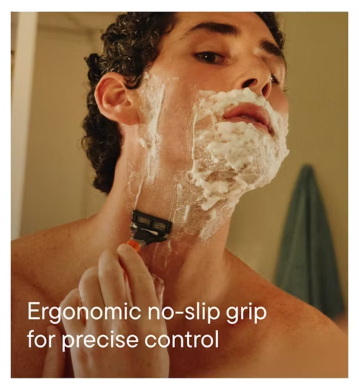 Harry’s Men's Razor + 5 Blades - Orange