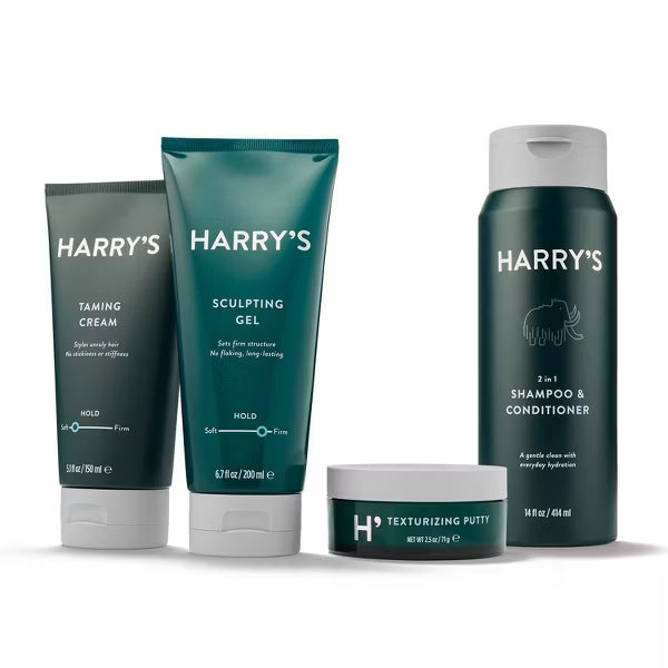 Harry's Texturizing Putty - Malleable Hold Men's Hair Putty - 2.5oz